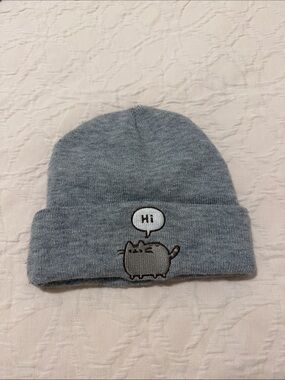 Kid’s Pusheen Beanie Hat - Gray